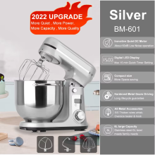 BioloMix 6L Stand Mixer 1200W 6-Speed Kitchen Blender & Dough Kneade