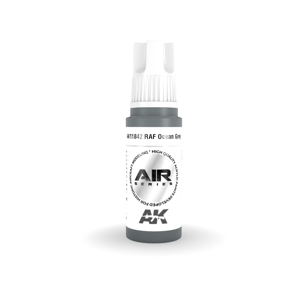 Ak Interactive Grey 11842 Raf Ocean 17Ml Air 3G Acrylic Model Paint