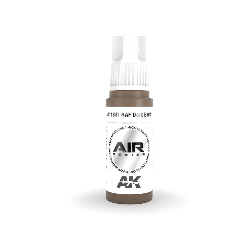 Ak Interactive Dark 11841 Raf Earth 17Ml Air 3G Acrylic Model Paint