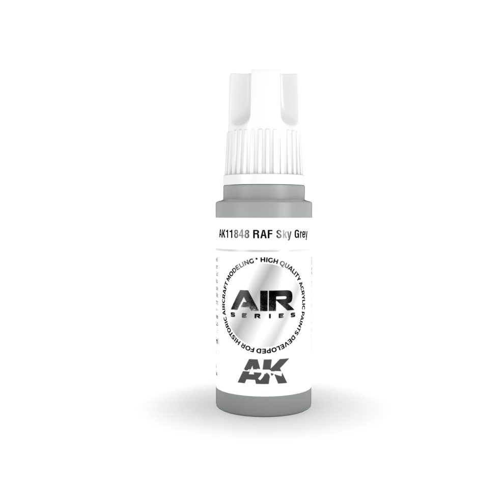 Ak Interactive Grey 11848 Raf Sky 17Ml Air 3G Acrylic Model Paint