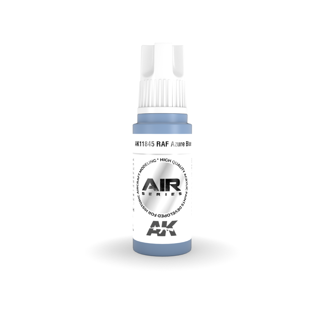 Ak Interactive Blue 11845 Raf Azure 17Ml Air 3G Acrylic Model Paint