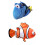 (Dory,25cm/9.84in)Ντόρι το αρκουδάκι με την υφασμάτινη κλόουν ψάρι, παιχνιδάκι για παιδιά, 6