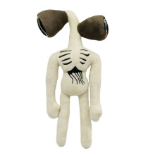 (White)35cm138inch Sirenehoofd Knuffelfiguur SCP Knuffie Horror Zachte Plush Poppen