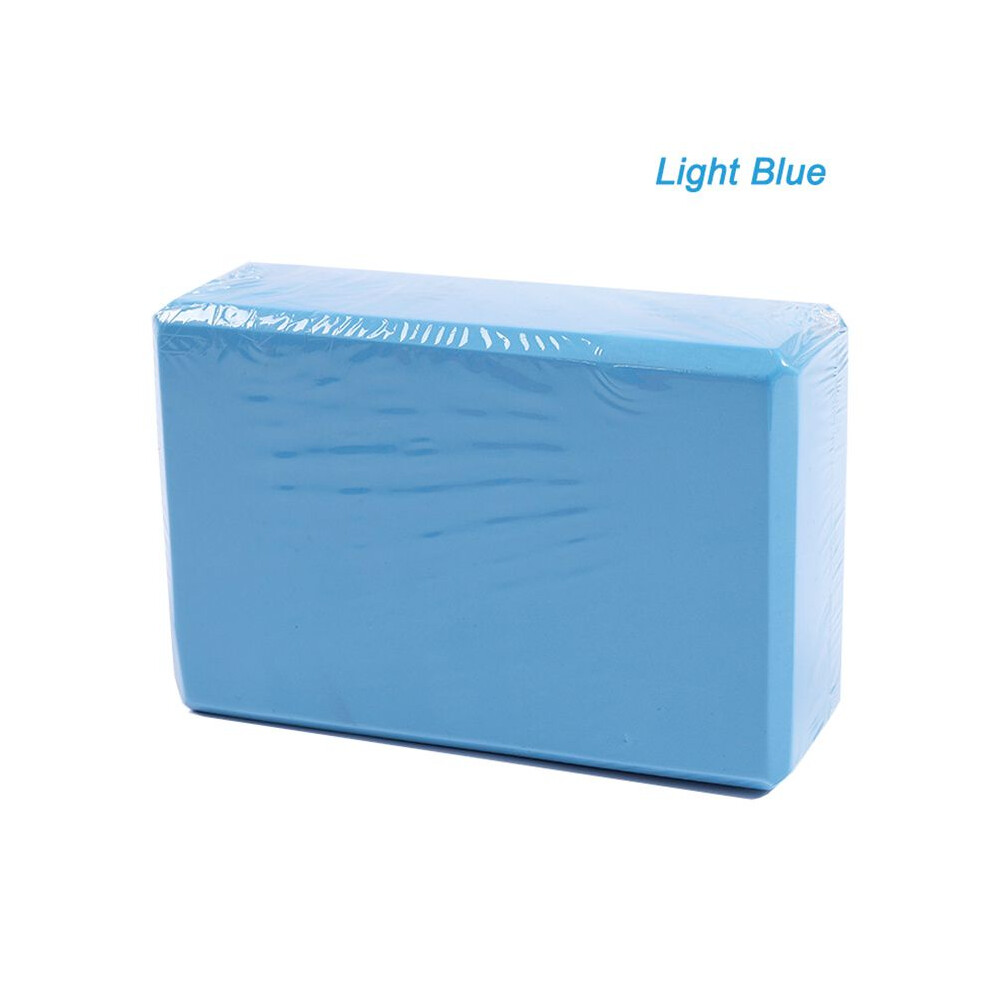 (LightBlue)Bloc Yoga Pilates Mousse Brique Moussante Fitness Exercice Stretch Santé