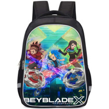(Style 7,33*28*16cm)Mochila Escolar Beyblade X Amplio Compartimento Unisex Bolso Para Uso Diario Regalo