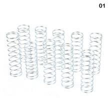 (color 01)10Pcs Stainless Steel Compression Spring Fruit Branch Shears Round V-shape Spring Gardening Scissors Accessories