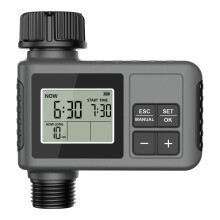 (1 outlet)Newest Touch Screen Automatic Irrigation Timer Smart Program Control Irrigation System Outdoor Water Timer Garden