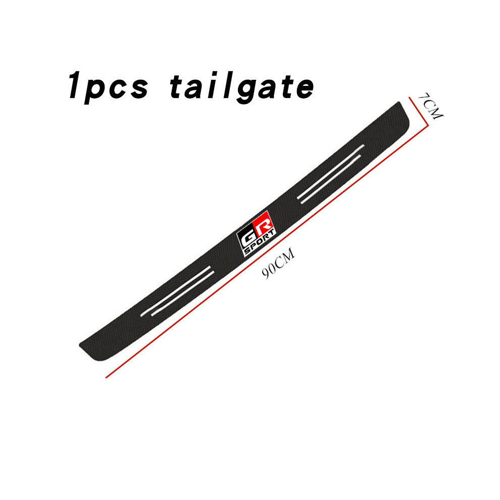 (1 Pcs For Gr)Car Carbon Fiber Door Sill Welcome Pedal For Toyota Gr Sport Gazoo Racing Yaris 86 Corolla Hilux Supra C-Hr 9497818814096
