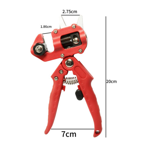 (1 set)Garden Grafting Tool Multi-Function Seedling Fruit Tree Grafting Shears Farming Pruning Grafting Machine Budding 2