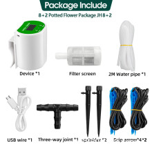 (10 potted flowers)Eshico Smart Intelligent Watering Machine Digital Irrigation System Garden Tools Water Timer Adjustable