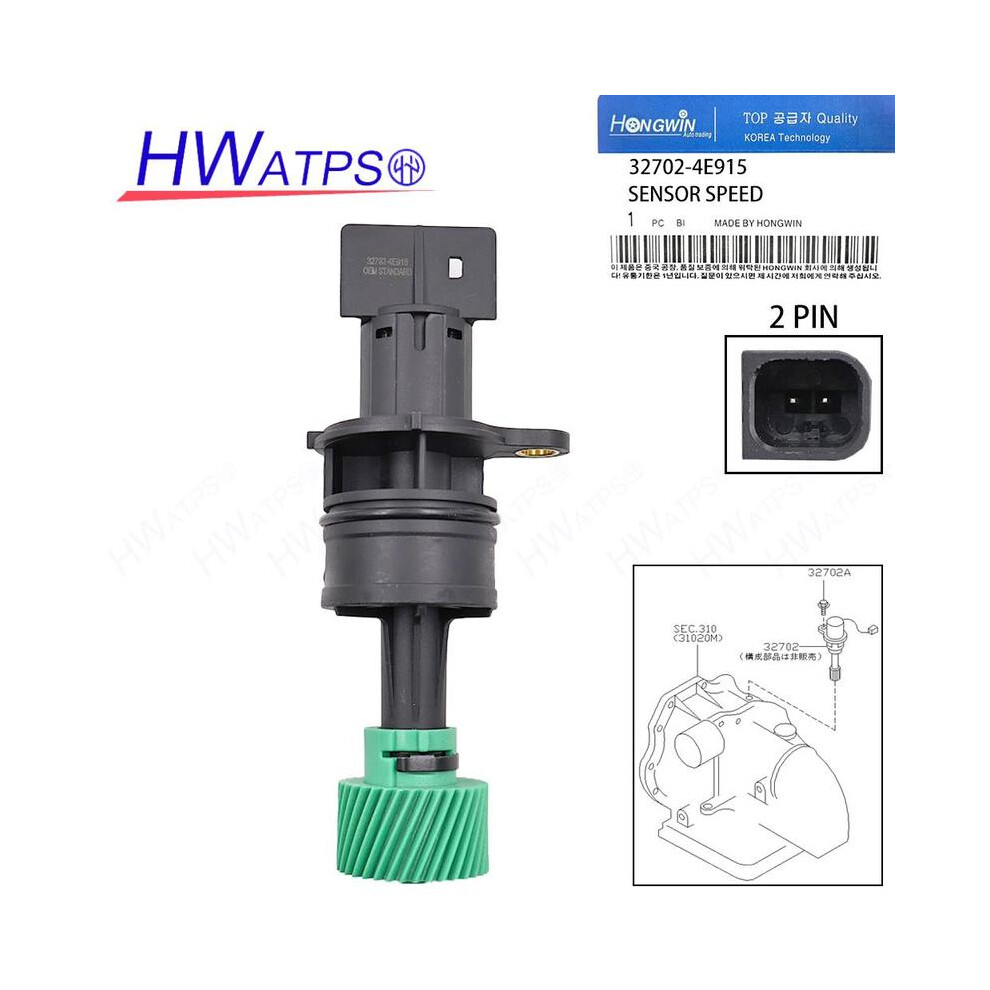 (1Pc)35Teeth 32702-4E915 Speed Sensor For Nissan Ad Bluebird Sylphy Primera Camino Pulsar Sunny Wingroad Engine Qg15de Qg18de 9497818816427