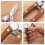(1pc)Classic Garden Pruning Shears with Automatic Spring Action, Featuring Stainless Steel Blades. Versatile Tools Ideal 5