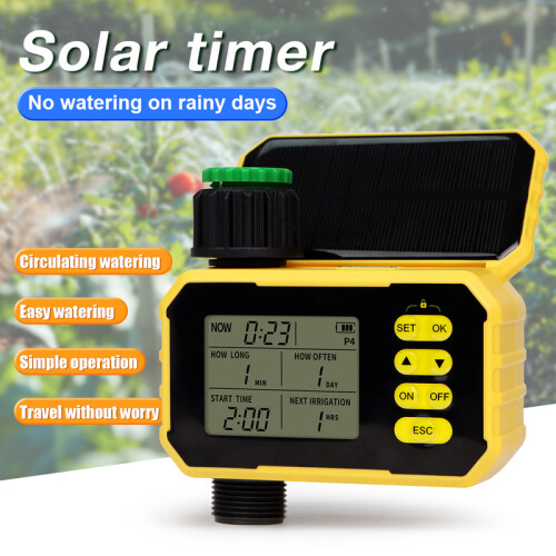 (2 Outlets with WiFi)Automatic Sprinkle Timer Automatic Irrigation Timing Controller Remote Garden Water Timer Smart Irrigation 1