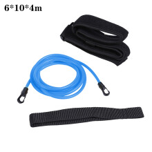 (color 2)Adjustable Swimming Training Belt Elastic Resistance Rope Strength Training Tools for Adult and Children MC889