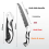 (210mm)LiTuiLi Foldable Saw Camping Tool Folding Hand Pruning Saw 1
