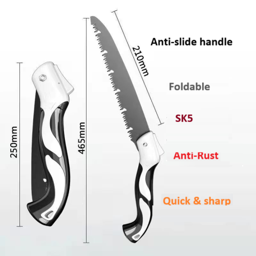 (210mm)LiTuiLi Foldable Saw Camping Tool Folding Hand Pruning Saw