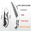 (350mm)LiTuiLi Foldable Saw Camping Tool Folding Hand Pruning Saw 4