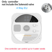 (4 Way EU)WiFi Smart Irrigation Controller Garden Sprinkler Timing Control Of Watering Flowers Water Solenoid Valve Controller