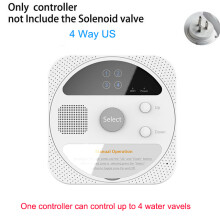 (4 Wy US)WiFi Smart Irrigation Controller Garden Sprinkler Timing Control Of Watering Flowers Water Solenoid Valve Controller