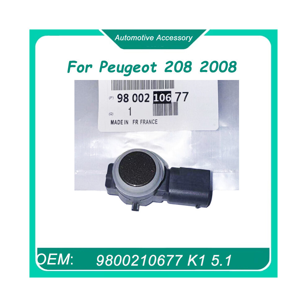 (4Pcs No Labels)9800210677 5.1 Pdc Parking Sensor For Peugeot 208 2008 308 Ii 3008 5008 Expert Citroen C4 Ii Picasso Grand 9497818823777