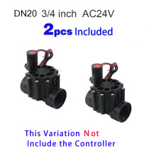 (DN20-AC24V-2PCS)Tuya Wifi Smart Irrigation Controller Automatic Manual Watering APP Controll Wireless Sprinkler Controller