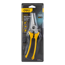 (8 inch)Deli Plastic Cutting Nippers 8'' Wire Cutter Electronic Diagonal Pliers Hand Tool Pruning Gardening Tool