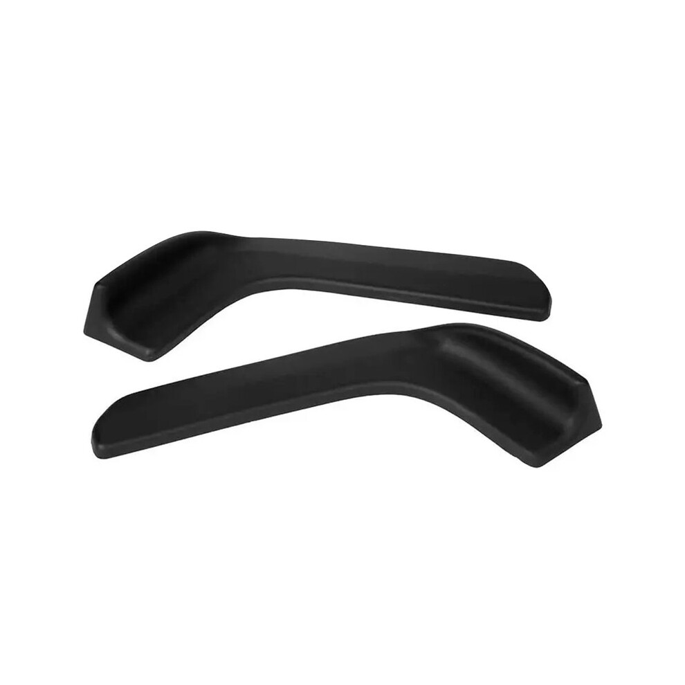 (Black)2Pcs Universal Car Front Bumper Splitter Lip Spoiler Diffuser Guard Cover Trim Auto Scratch Protector Auto Parts Black 9497818834438