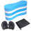 (Black)Swim Training Pull Buoy Adjustable Strap Hand Paddles with Mesh Bag Swim Training Equipment 5-Layer Pull Buoy for 1
