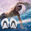 (Black)Swim Training Pull Buoy Adjustable Strap Hand Paddles with Mesh Bag Swim Training Equipment 5-Layer Pull Buoy for 3