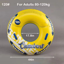 (aikuisille 80-120kg) ROOXIN Adult Pool Float puhallettava uimarengas Swim Circle Water Play Tube Swim