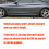 (Γυαλιστερό Μαύρο) Για Αξεσουάρ Mercedes-Benz 2015+ W205 C63 C43 4θυρο 3