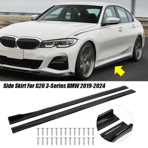 (Γυαλιστερό Μαύρο) Για Αξεσουάρ BMW Σειρά 3 G20 Αγωνιστικό Στυ 1