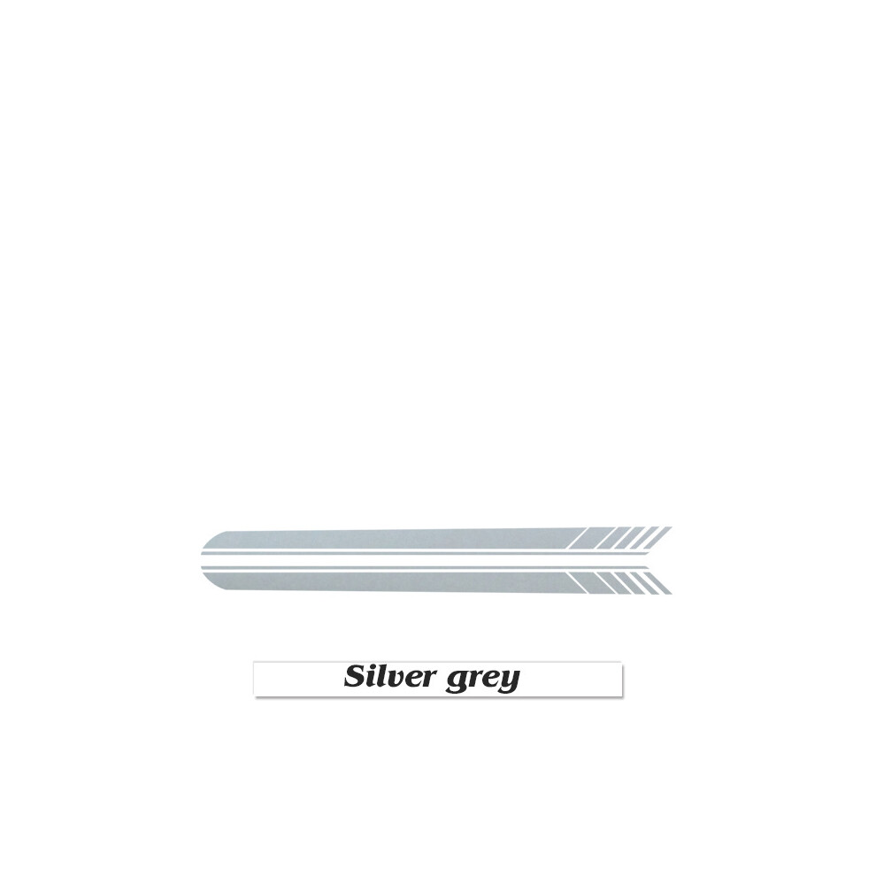 (Side- Grey)For Mercedes Benz Gls Class X167 X166 Edition 1 Amg Style Car Door Side Skirt Sticker Bonnet Stripe Decal Silver/Grey 9497818872294