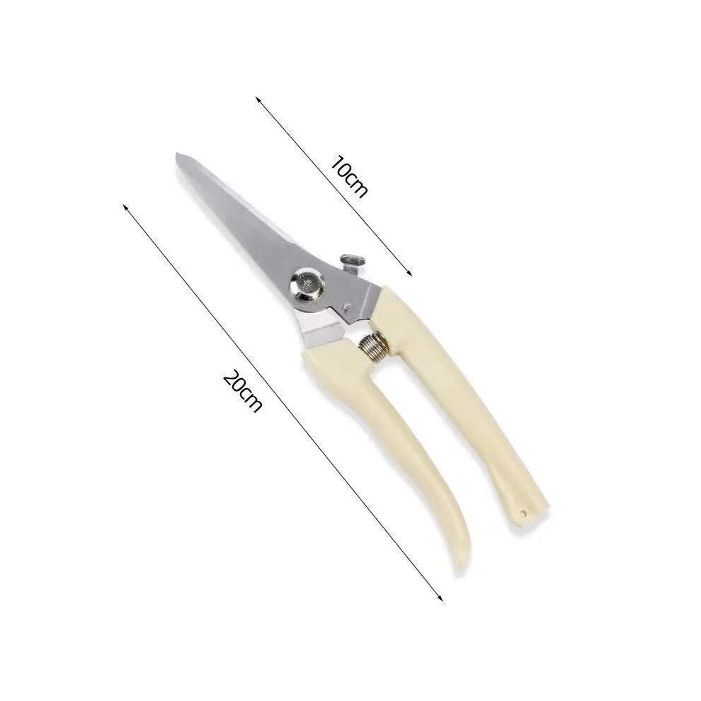 (Straight Head)Pruning Garden Scissors Professional Garden Trimmer Orchard Scissors Hand Tools Bonsai Gardening Chopper 9497818873833