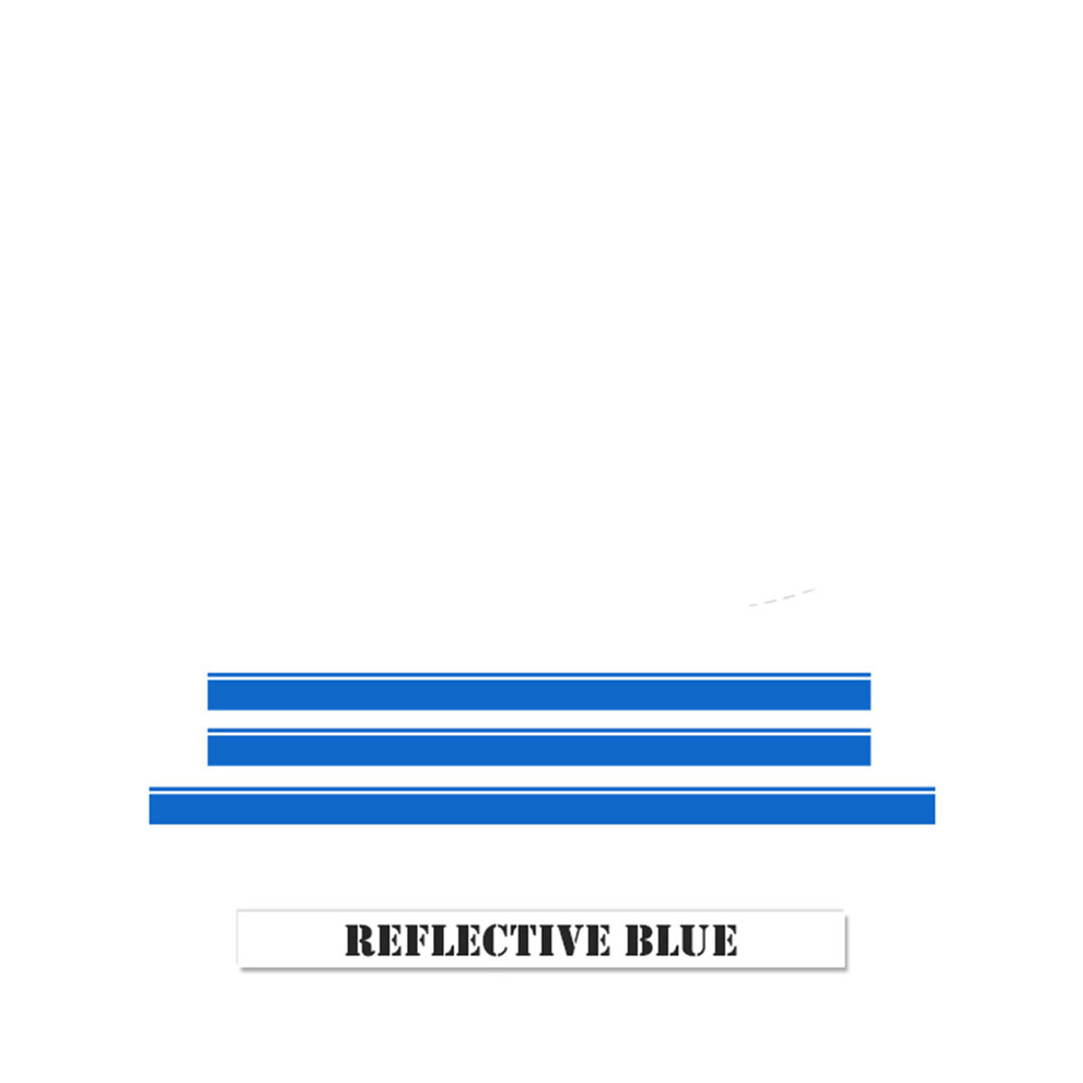 (Stripe-)Edition 1 Stripes Kit Side Skirt Decal For Mercedes Benz Gle Glk Ml Class Amg W164 W166 Gle350 Gle400 Glk350 Blue 9497818874021