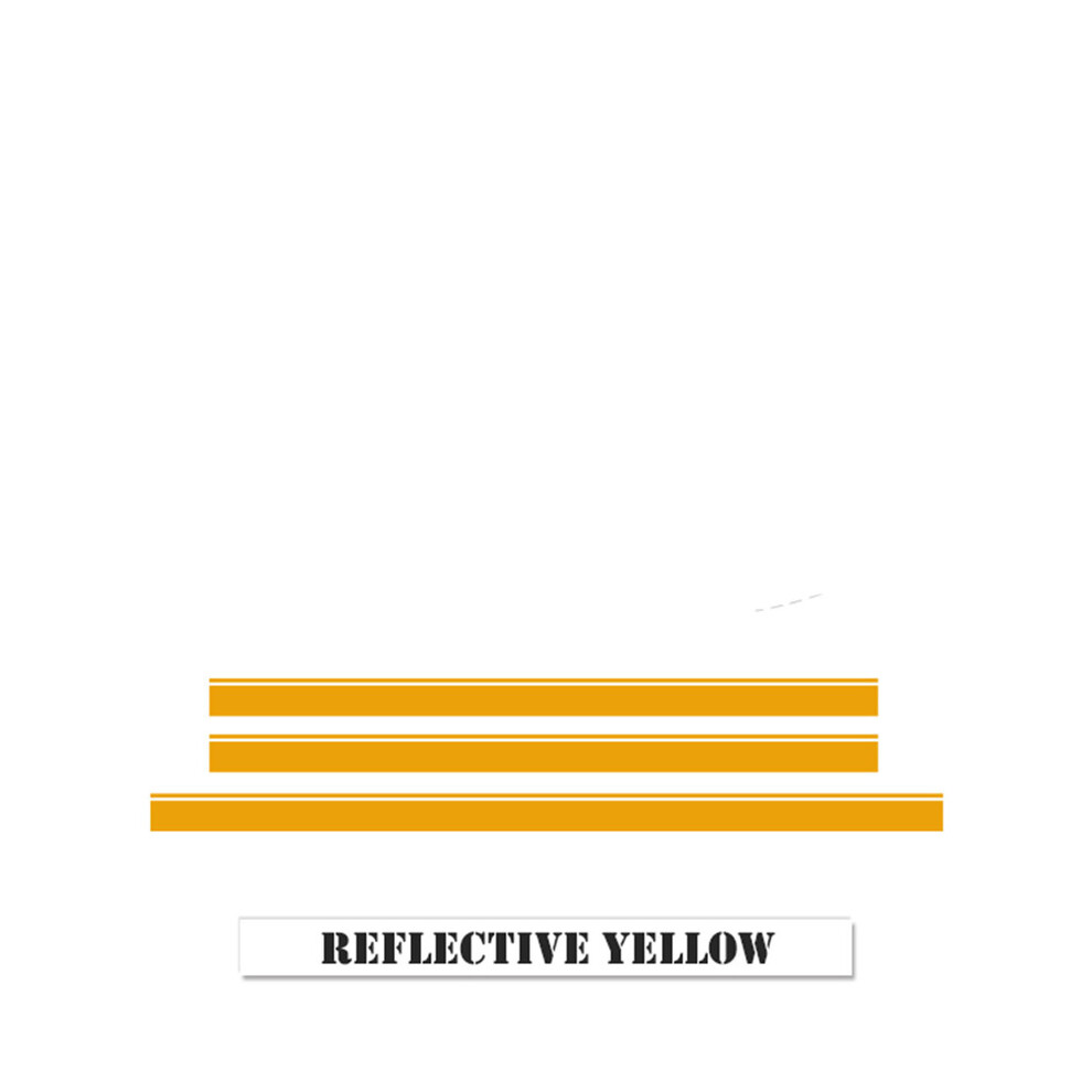 (Stripe-)Edition 1 Stripes Kit Side Skirt Decal For Mercedes Benz Gle Glk Ml Class Amg W164 W166 Gle350 Gle400 Glk350 Yellow 9497818874267