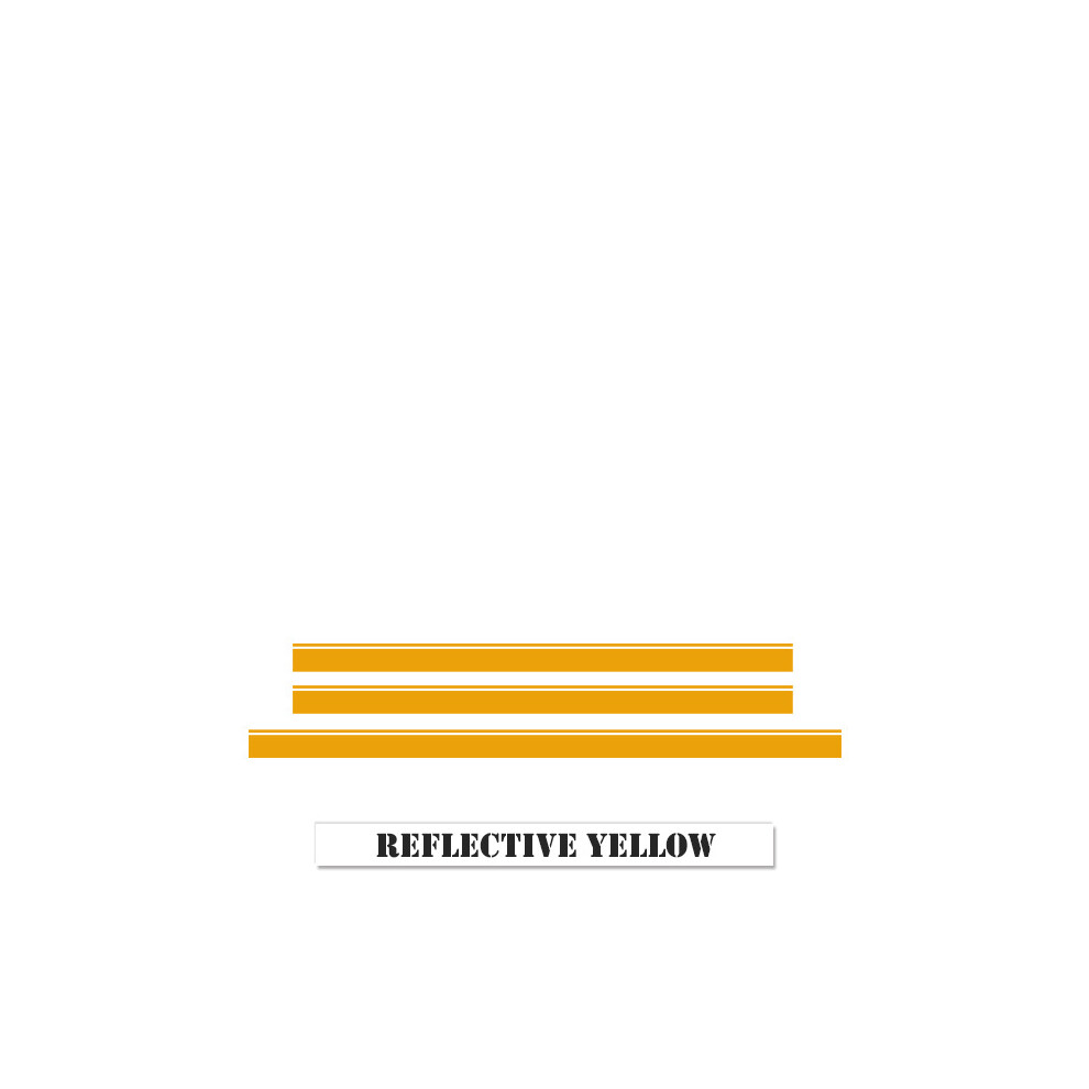 (Stripes-)For Mercedes Benz Gls Class X167 X166 Edition 1 Amg Style Car Door Side Skirt Sticker Bonnet Stripe Decal Yellow 9497818874250