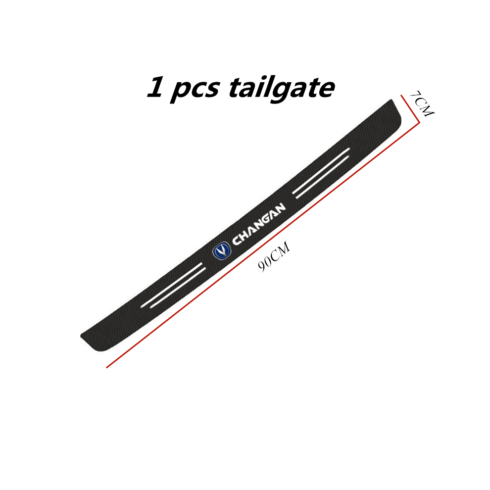 (Tailgate)60X7cm Carbon Fiber Car Door Threshold Protective Sticker For Changan Cx70 Cs55 Cs75 Plus Cs35 Filter Bunper Cs15 9497818875776