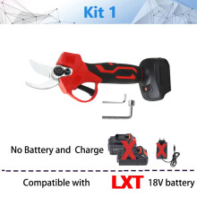 (KIT1 (ohne Akku)-US) 18 V elektrische Gartenschere, 40 mm, elektrische Astschere, professionelle kabellose