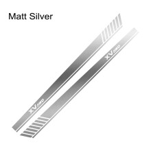 (Matt Sliver) Για Subaru XV 2PCS Αυτοκόλλητα Πλαϊνής Φόρμας Αυτοκινήτο