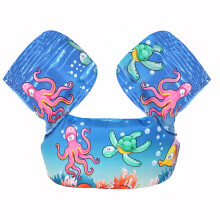 (P)Inflatable Arm Rings Swimming Pool Arm Circle Float Cartoon Printed Life Jacket Adult Kids Floating Sleeves Swimming