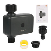 (Type B)Battery Operated Garden Irrigation Controller Smart Alexa Bluetooth Electronic Automatic Watering WIFI Watering
