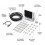 (watering pump kit)Wifi Smart Home Watering Timer Charging App Automatic Micro Drip Irrigation System Solar Panel Powered 7