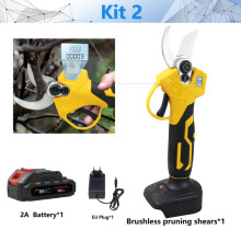 (mit 2,0 Ah Akku) 18 V NEWONE Akku-Obstschere, Gartenschere, Astschere, mit LCD-Display
