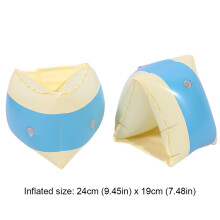 (Y)Inflatable Arm Rings Swimming Pool Arm Circle Float Cartoon Printed Life Jacket Adult Kids Floating Sleeves Swimming