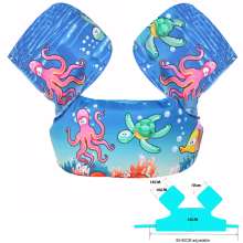 (Underwater World)Kids Swimming Floats Ring Cartoon Swim Floating Armbands Buoy Cute Pool Float Rings for Kids Children