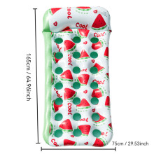 (Wassermelone-1) Rooxin Aufblasbare Schwimmer Bett Schwimmring Tube Wasser Freizeit Bett Schwimmen Luftmatratzen