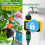 Household Solar Irrigation Timer LCD Automatic Sprinkler Drips System Outdoor Smart Garden Watering Tool Adjustable Program 4