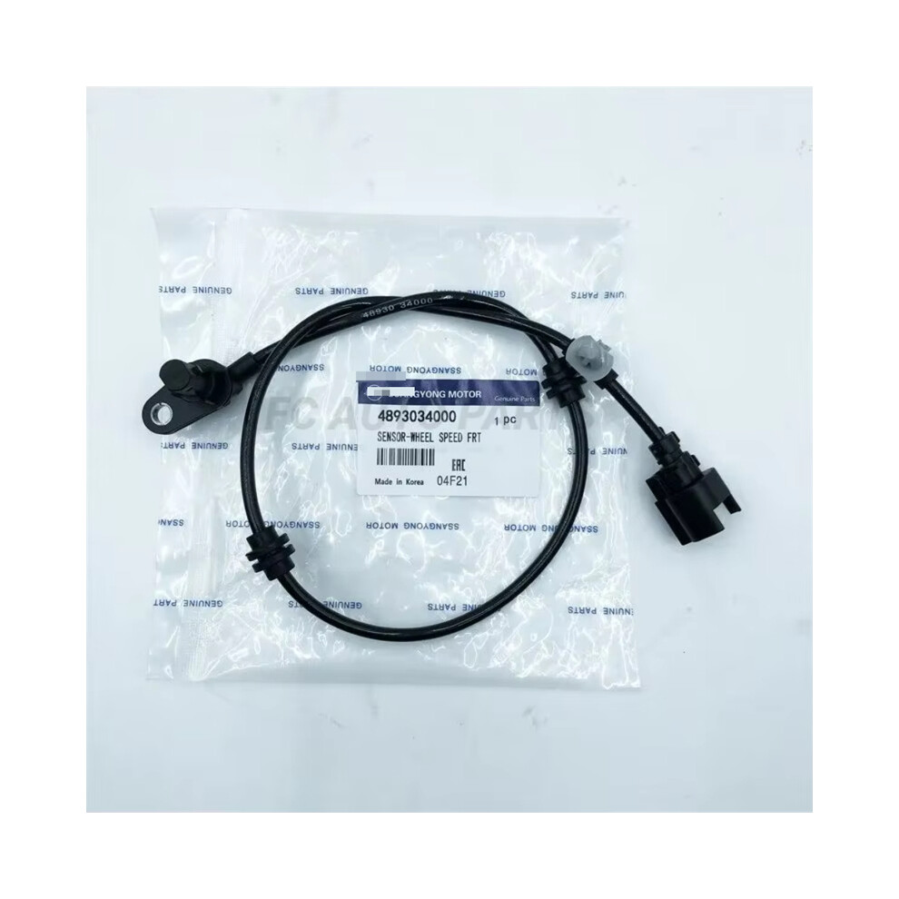 Abs Wheel Speed Sensor For Ssangyong Actyon Ii 2012-2021 Korando(Ck) 2010-2021 4893034000 9497818888370