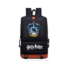 (Ravenclaw) School Backpack Hogwarts Print Canvas Large Capacity Travel Boys